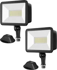 Edishine 10000LM Led Flood Light, 2 Pack 73W Outdoor Security Black New. Price: $110.98.