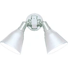 Progress Lighting P5203 Dual Head Flood - White New. Price: $82.80.