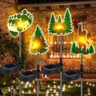 Retisee Bigfoot Solar Outdoor Yard Lights With Stakes Waterproof 4 Pack New. Price: $17.99.