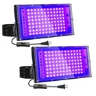 2 Pack 100W Uv Black Light, IP65 Waterproof, Glow Party Stage Lighting New. Price: $42.36.