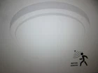 Commercial Electric 12 In. Motion Sensing Closet Light Led Flush Mount Open. Price: $29.95.
