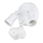 Acclaim Lighting MFL2WH Flood Light, Gloss White, Motion Activated New. Price: $50.00.