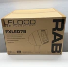 Rab FXLED78T 78W Trunnion Mount Floodlight, 5100K (cool), 7597 Lumens White New. Price: $325.00.