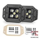 Flush Mount Led Pods, Niwaker 2PCS 5'' 100W Driving Lights Work White New. Price: $48.94.