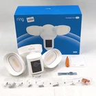 Ring Pro - Wired 2K Security Camera W/ Dual Floodlights White Open. Price: $127.97.
