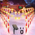 Bucasa 12 Pack Christmas Decorations Outdoor Solar Candy Cane Lights, C... New. Price: $68.73.