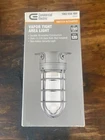 Commercial Electric 150-WATT Gray Indoor/outdoor Area Incandescent Vapor Tight Open. Price: $24.95.