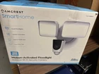 Amcrest ASH26-W Smarthome 1080P Wifi Outdoor Security Camera Floodlight Alarm Open. Price: $90.00.