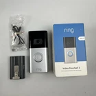 Ring Video Doorbell 3 Wi-fi 1080P Hd Satin Nickel + Battery Used. Price: $29.99.