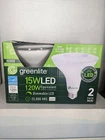 Greenlite Acre 15W Led Floodlight White 120 Watt Equivalent Pack Weatherproof New. Price: $7.99.
