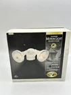Hampton Bay Outdoor White Finish Motion Security Flood Light 407 678 New Open. Price: $24.99.