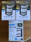 Set Of Commercial Electric & Feit Led Wall Light Bronze 850LM Open. Price: $75.00.