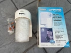 Regent Lighting White FE13PCW Dusk To Dawn Fluorescent Entry/patio Lantern Open. Price: $19.99.