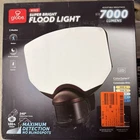 Globe Electric 7000 Lumen Black Motion Sensing Led Flood Light 5CCT Dual Brite Open. Price: $44.10.