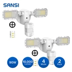 Sansi 10,000LM Led Motion Sensor Security Light 90W Outdoor Dusk To Dawn 2-PACK New. Price: $79.99.