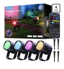 Govee Outdoor Color Spotlights V2, 4-PACK, Model H7094, Smart Control, Phone App New. Price: $150.00.