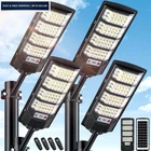 Yusist 4 Solar Street Lights Outdoor Waterproof, 6500K Led Pack, Black New. Price: $144.99.
