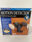 Intelectron Motion Detector Twin Flood Security Light Model BC8100K Black Open. Price: $39.99.