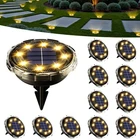 Solar Pathway Lights 12 Pack Outdoor Waterproof Landscape Lighting Solpex Ground New. Price: $59.99.