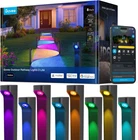 8 Pack Outdoor Pathway Lights, IP67 Waterproof, 16M Colors, Smart Home Ready New. Price: $230.99.