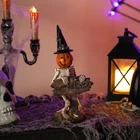 Northlight Jack-o-lantern Skeleton In Witch's Hat And Happy Halloween Sign New. Price: $18.49.