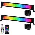 2-PACK Indmird 50W Rgb Led Wall Washer Light Bar W/ Remote & App, IP66 New. Price: $98.26.