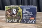 Hampton Bay Led Color Changing Outdoor Landscape 100 Watt Flood Light IWH1501L-3 Open. Price: $12.00.
