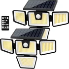 Ameritop Solar Lights Outdoor, 2 Pack Led High Brightness Motion-sensor Black New. Price: $35.27.