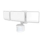 3 Head Security Light 180 Motion Sensor 4000 Lumens Direct Wire 120V White New. Price: $52.97.