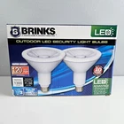 Brinks Outdoor Led Security Light Bulbs - Super Bright 13W Par 38 Flood 7075 New. Price: $24.85.