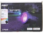 Feit Electric Color Changing Spot Lights (2 Pack) New. Price: $79.19.