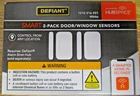 New Defiant Smart 2 Pack Door Window Sensors Wireless White 1010516031 Freeship. Price: $24.00.
