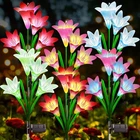 Kubace Solar Outdoor Lights Garden Decor, 6 Pack Upgraded Led Flower Li... New. Price: $60.03.