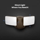 Feit Electric S9DFL/850/BZ/V1 25W 5000K 1750 Lumens Dual Flood Led Light Fixture New. Price: $31.30.