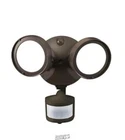 Tgs 2500 Lumen Selectable Bronze Motion Activated Outdoor Integrated Flood Light Open. Price: $54.99.