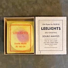 Box Of 12 Leelights Self-shaping Double Mantles BL130-24 For Lp Flood Nos Used. Price: $30.00.