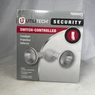 Utilitech Security Switch Controlled Floodlight New Open Box Bulbs Not Included. Price: $12.00.