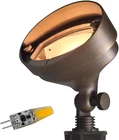 Die-cast Brass Led Landscape Flood Lights Outdoor, 2W 9-17 Low Voltage Wall New. Price: $62.99.