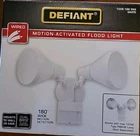 Defiant 180-DG Motion Outdoor Security Light Led White Dusk Dawn 1009188989 New. Price: $34.99.