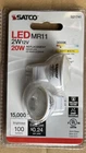 Satco S21741 12V 100 Lm. GU4 Clear Soft White MR11 Floodlight Led Bulb 2W 20V New. Price: $11.99.