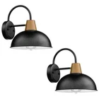 Jazava 10.2 IN.1-LIGHT Black No Motion Sensing Outdoor Hardwired Barn (2-PACK) New. Price: $26.99.