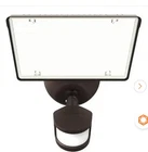 Halo Outdoor Single Head Motion Activated Led Security Flood Light 5800L 4000K New. Price: $34.86.