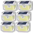 Solar Motion Lights Outdoor, 3 MODES/6 PACK/188 Led 270 Wide Angle New. Price: $49.99.