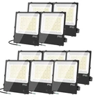 10X Led Flood Lights 240W 33600LM, Etl Listed For Parking Lot Yard Sport Court New. Price: $1284.40.