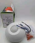 Leviton ODC0S-I1W 120V 1000W Pir Ceiling Occupancy Sensor Self-contained White Open. Price: $28.02.