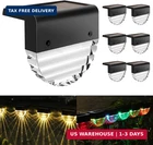 Melunar Solar Deck Lights, 6 Pack Waterproof Led Step Outdoor, Fence New. Price: $53.09.