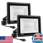 Wulifun 100W Led Flood Outdoor 2 Pack 10000LM Waterproof Daylight White Se New. Price: $74.69.