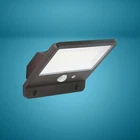 5" Bronze Motion Sensor Outdoor Security Area Light Wall Mount Solar Powered Led New. Price: $51.00.