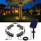 Solar Outdoor Ring Uplights IP65 Waterproof 16.4 Ft Glosola Trees New. Price: $114.99.