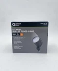 Commercial Electric 12W Bronze Outdoor Led Bullet Flood Light W/mounting Bracket New. Price: $19.98.